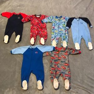 Boys 18 month pajama sleep set bundle